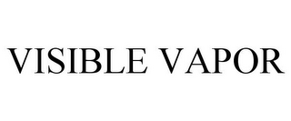 VISIBLE VAPOR