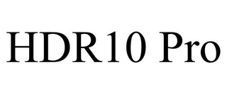 HDR10 PRO