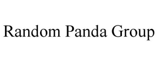 RANDOM PANDA GROUP