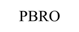 PBRO