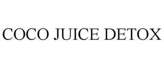 COCO JUICE DETOX