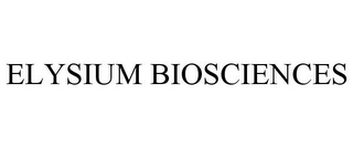 ELYSIUM BIOSCIENCES