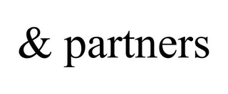 & PARTNERS