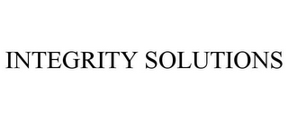 INTEGRITY SOLUTIONS