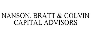 NANSON, BRATT & COLVIN CAPITAL ADVISORS