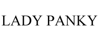 LADY PANKY