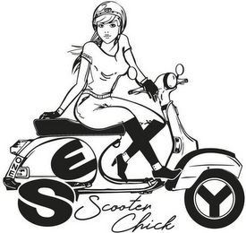 ONE SEXY SCOOTER CHICK