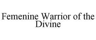 FEMENINE WARRIOR OF THE DIVINE