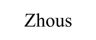 ZHOUS