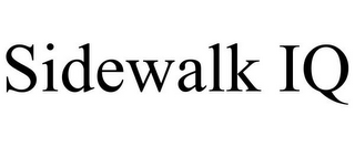 SIDEWALK IQ