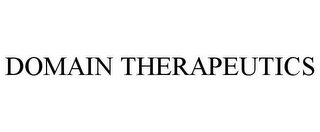 DOMAIN THERAPEUTICS