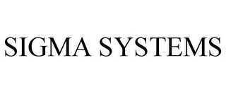 SIGMA SYSTEMS