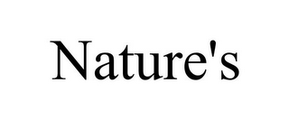 NATURE'S