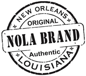 NOLA BRAND NEW ORLEANS ORIGINAL AUTHENTIC LOUISIANA