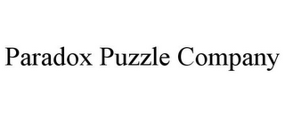 PARADOX PUZZLE COMPANY