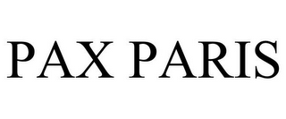 PAX PARIS