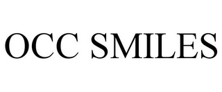 OCC SMILES