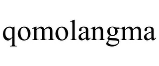 QOMOLANGMA