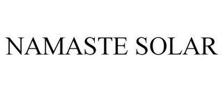 NAMASTE SOLAR