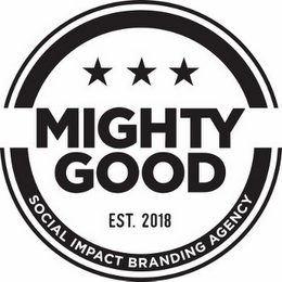 MIGHTY GOOD EST. 2018 SOCIAL IMPACT BRANDING AGENCY