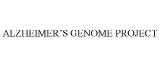 ALZHEIMER'S GENOME PROJECT