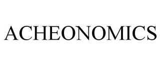 ACHEONOMICS