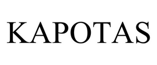 KAPOTAS