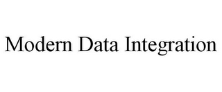 MODERN DATA INTEGRATION