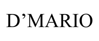 D'MARIO