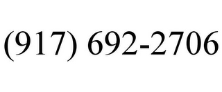 (917) 692-2706