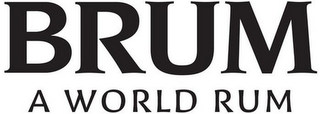 BRUM A WORLD RUM