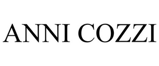 ANNI COZZI