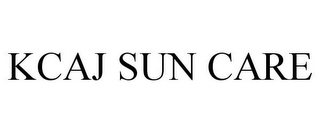 KCAJ SUN CARE