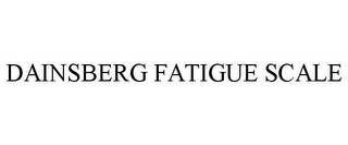 DAINSBERG FATIGUE SCALE