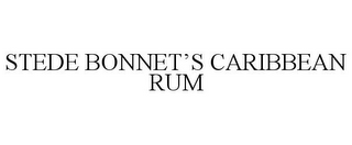 STEDE BONNET'S CARIBBEAN RUM