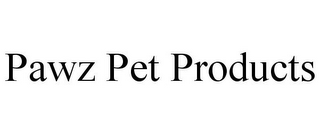 PAWZ PET PRODUCTS