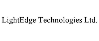 LIGHTEDGE TECHNOLOGIES LTD.