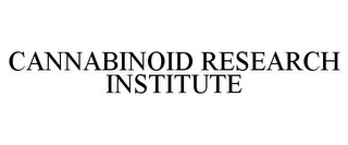 CANNABINOID RESEARCH INSTITUTE