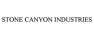 STONE CANYON INDUSTRIES