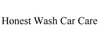 HONEST WASH CAR CARE