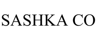 SASHKA CO