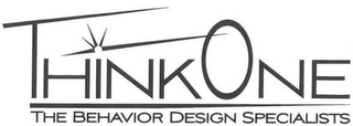 THINKONE THE BEHAVIOR DESIGN SPECIALISTS