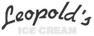 LEOPOLD'S ICE CREAM