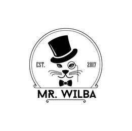 MR. WILBA EST 2017
