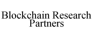 BLOCKCHAIN RESEARCH PARTNERS