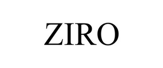 ZIRO