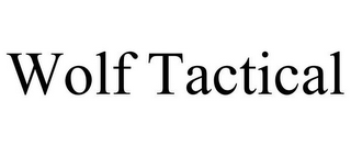 WOLF TACTICAL
