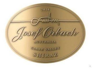2016 JOSEF ORBACH AUSTRALIA CLARE VALLEY SHIRAZ