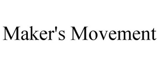 MAKER'S MOVEMENT