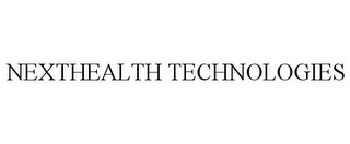 NEXTHEALTH TECHNOLOGIES